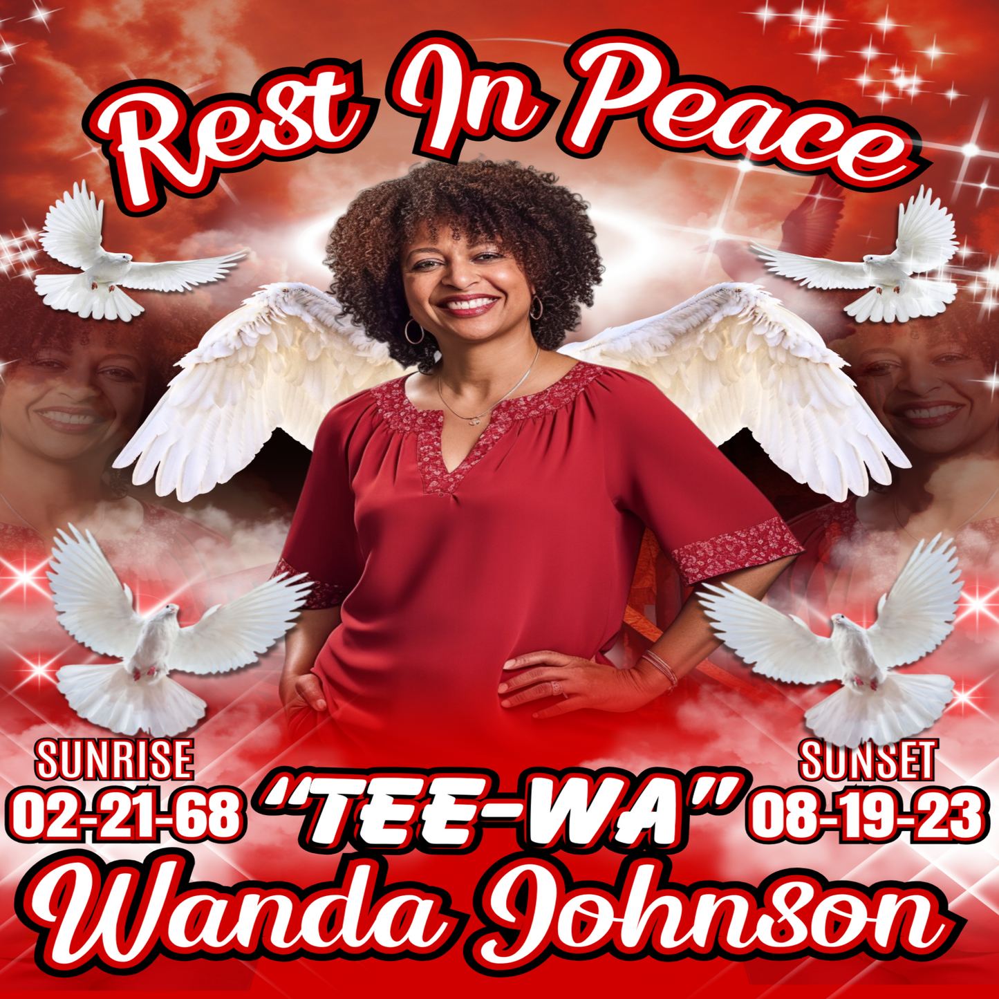 Memorial Bundle editable template