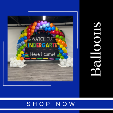 Balloon Arches & Event Backdrops