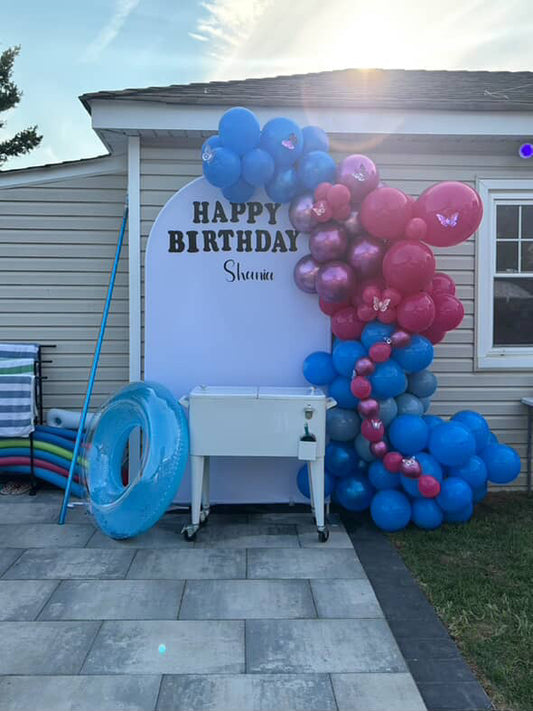 balloon backdrop