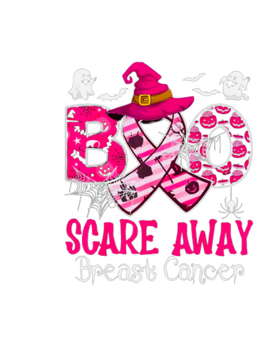 BOO Breast cancer Template PNG