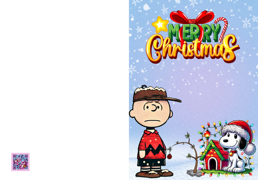 Custom editable digital Christmas cards